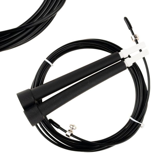 SKAKANKA STALOWA CROSSFIT Z ŁOŻYSKAMI Bokserska zdjęcie 1