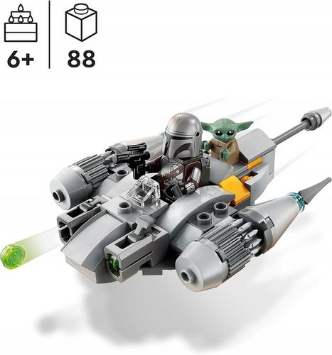 LEGO Star Wars Myśliwiec N-1 Mandalorianina w mikroskali klocki 75363 Grogu na Arena.pl