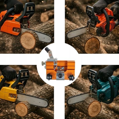 Ostrzałka do Łańcuchów Piły Spalinowej Pilarki Ręczna 5 x Ostrza na Arena.pl