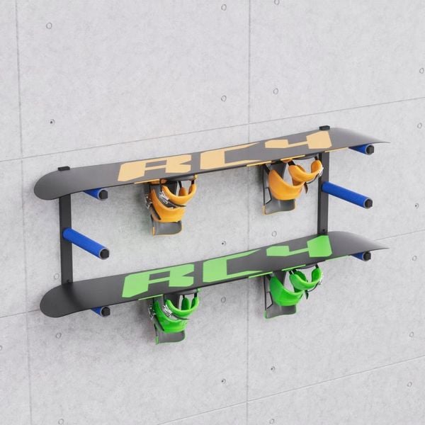 WIESZAK ŚCIENNY NA DREWNO NARTY DESKĘ SNOWBOARD zdjęcie 8