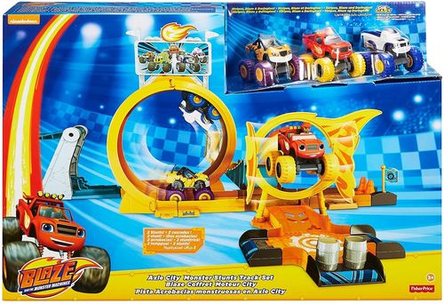 Fisher Price Blaze Tor kaskaderski + 3 auta na Arena.pl