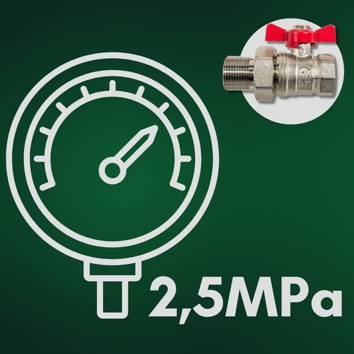 ZAWÓR KUREK KULOWY GW 3/4'' CALA DN20 ZE ŚRUBUNKIEM I DŁAWICĄ MOTYLEK na Arena.pl