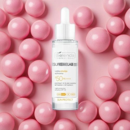 BIELENDA SUPREMELAB EMULSJA OPALANIA OCHRONNA SPF50 PA ++++ UVA UVB IR HEV na Arena.pl
