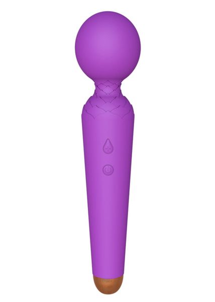 Stymulator-Rechargeable Power Wand USB 10 Functions - Purple zdjęcie 1