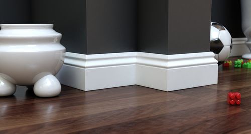 Listwa biała MDF 100x18 F3 na Arena.pl
