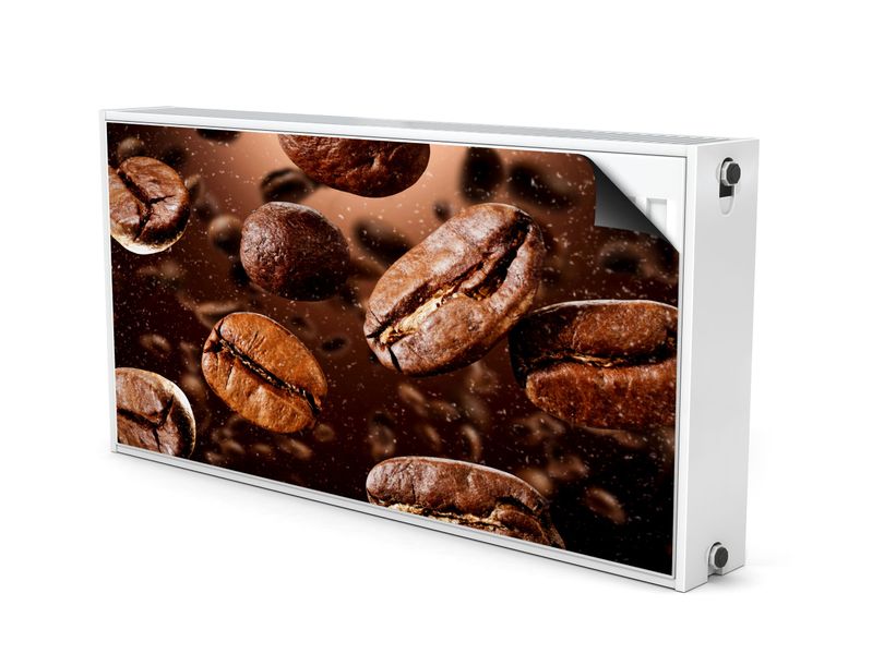 Osłona MAGNETYCZNA Kaloryfera Ziarna Kawy 3D 90cm x 60cm zdjęcie 2