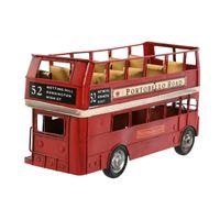 Figurka Dekoracyjna Home ESPRIT Czerwony Vintage 28 x 9 x 15 cm