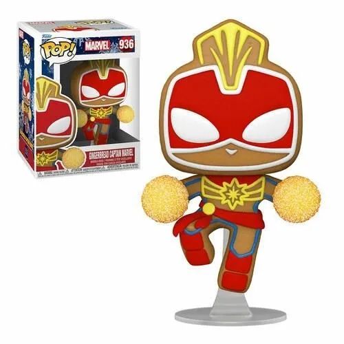 Funko POP! Marvel Gingerbread Captain Marvel 936 na Arena.pl
