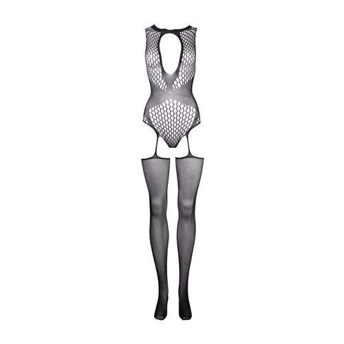 contrast suspender bodystocking - one size na Arena.pl