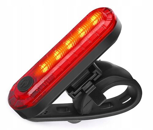 MOCNA LED LAMPKA ROWEROWA ACU USB PRZÓD + TYŁ na Arena.pl