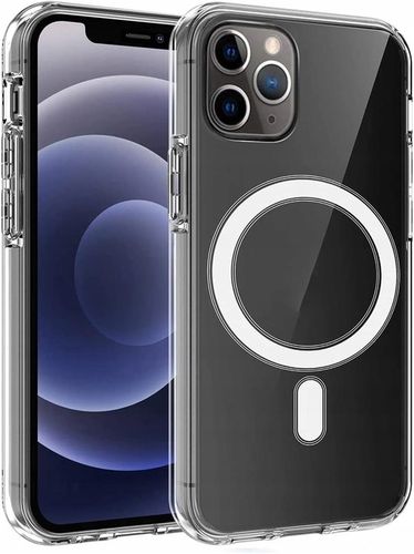 Etui Do iPhone 11 Pro +Szkło 9H WZMACNIANE 360° do MAGSAFE CLEAR CASE na Arena.pl