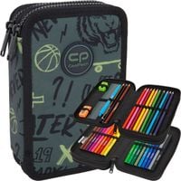 COOLPACK PIÓRNIK SZKOLNY DWUKOMOROWY Z WYPOSAŻENIEM TIGER