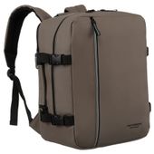 PETERSON plecak podróżny wodoodporny praktyczny i pojemny V664 taupe