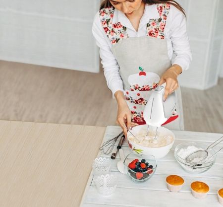 Mikser TEFAL HT450B38 450 W Turbo 5 Biegów Szary zdjęcie 6