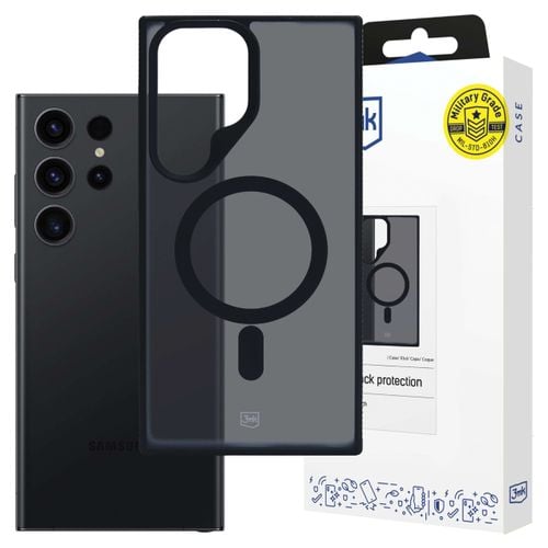 samsung galaxy s23 ultra - 3mk smoke magcase na Arena.pl