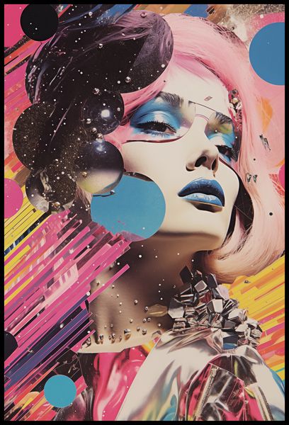 Plakat 68x101cm Portret Neo zdjęcie 2