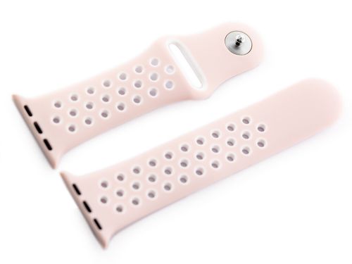 Apple Watch pasek U24 - różowy/biały - 38/40mm na Arena.pl