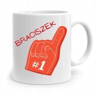 Kubek Prezent Dla Brata Braciszek Numer Jeden Z Nadrukiem Ze Zdjęciem