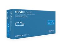 Rękawice nitrylowe nitrylex classic blue M 100 szt