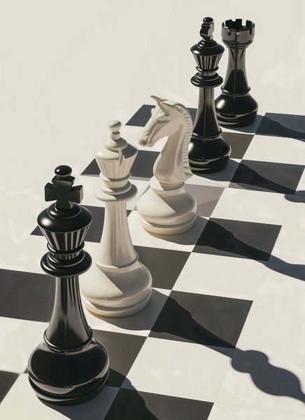 Plakat 40x55cm Szach i Mat zdjęcie 1