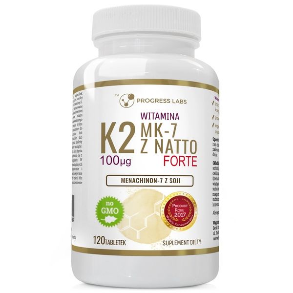 WITAMINA K2 MK-7 z natto + D3 2000IU+WIT B COMPLEX zdjęcie 2