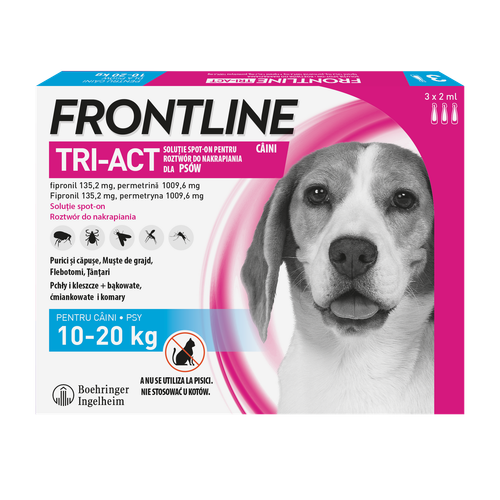 frontline tri-act dla psów 3x2ml na Arena.pl