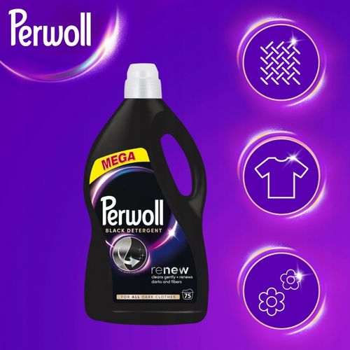 Perwoll Renew Black Płyn do Prania Czerni 3,75l 75 prań na Arena.pl