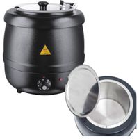 KOCIOŁEK ELEKTRYCZNY PODGRZEWACZ DO ZUP BIGOSU GULASZU BUFET | STALGAST