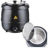 KOCIOŁEK ELEKTRYCZNY PODGRZEWACZ DO ZUP BIGOSU GULASZU BUFET | STALGAST