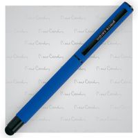 Pióro kulkowe touch pen, soft touch PIERRE CARDIN Celebration Niebieskie