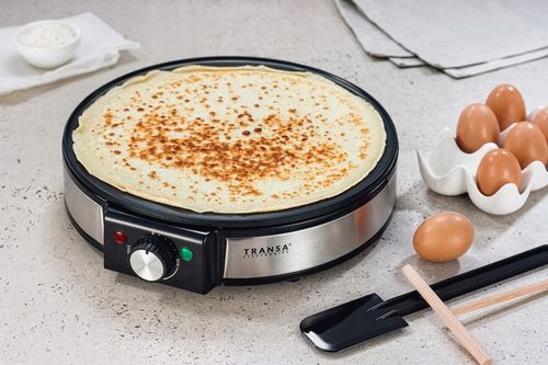 NALEŚNIKARKA SZYBKIE NAGRZEWANIE TERMOSTAT 30cm XXL DUŻA MOC 1500W na Arena.pl