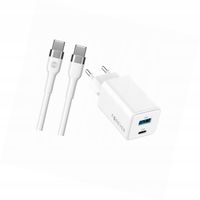 Szybka ładowarka GaN 45W USB-C z kablem do Motorola Moto E20