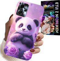 ETUI DO MOTOROLA G13 / G23 - SŁODKA PANDA WZORY DLA DZIECI + FOLIA