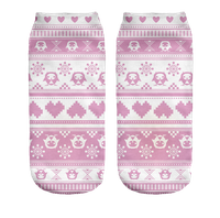 Skarpetki-stopki bawełniane fullprint  ŚWIĘTA