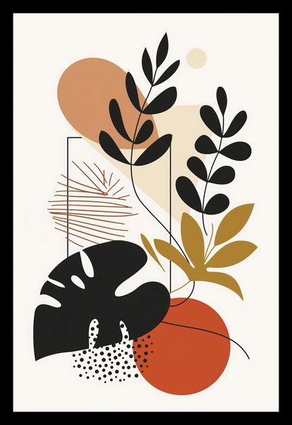Plakat 20x30cm Zawisły Liść zdjęcie 2