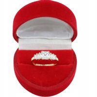 Złoty PIERŚCIONEK ze stali PL 17 USA 8 316L P602