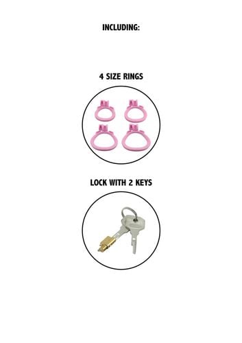 penis prison cock cage short pink na Arena.pl