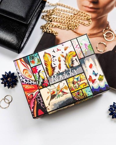 skórzany portfel damski zamykany na zatrzask - rovicky na Arena.pl