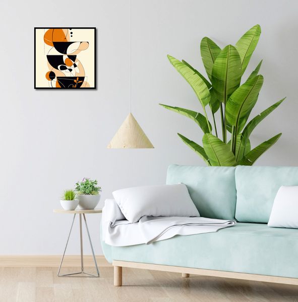 Plakat 40x40cm Taneczne Kręgi zdjęcie 4