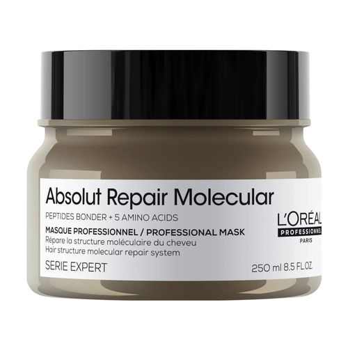 Loreal Absolut Repair Molecular Maska Wzmacniająca z peptydami 250ml na Arena.pl