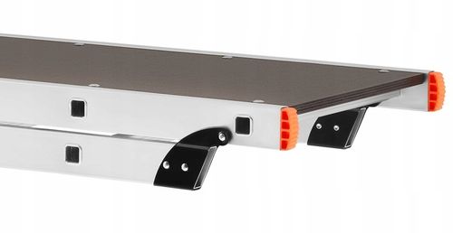 Podest roboczy aluminiowy składany platforma składana HIGHER - 2,48m na Arena.pl