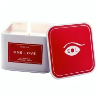 eye of love one love świeca do masażu z feromonami 150 ml
