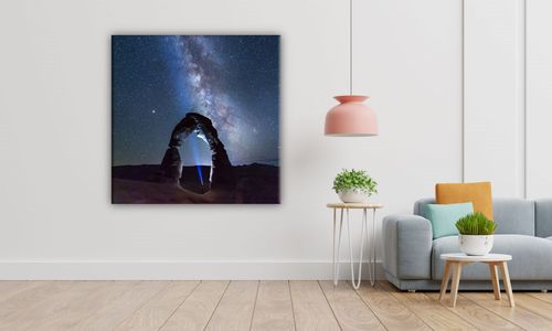 OBRAZ NA PŁÓTNIE 041 Kamienny krąg 60x60cm na Arena.pl