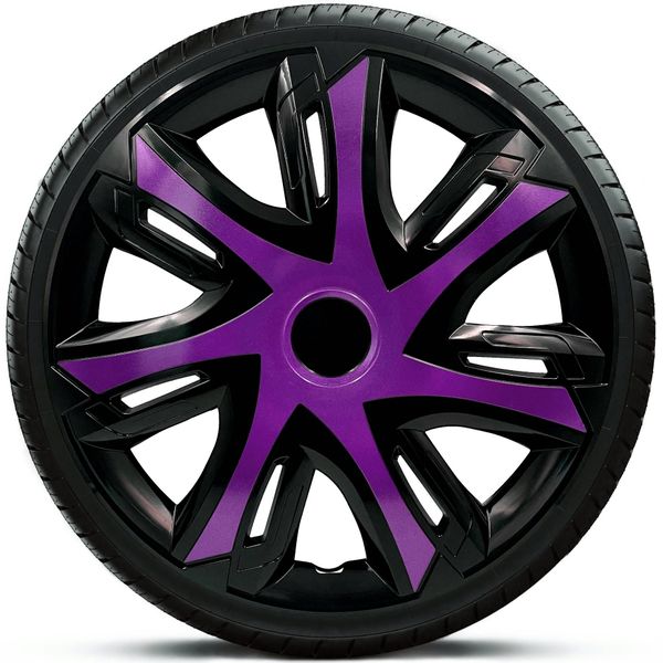 4x Kołpaki 15 FIOLET TUNING zdjęcie 1