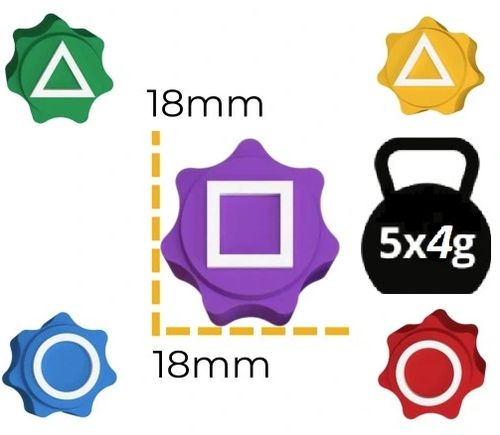 Squid Game zestaw 5 Gier Gonggi Latający Kamień Spinner Ddajki Jianzi na Arena.pl