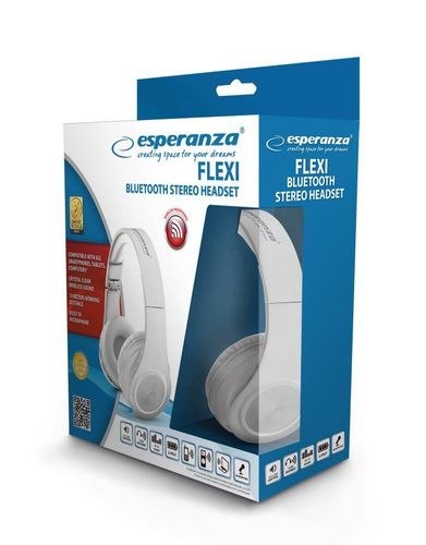 SŁUCHAWKI BLUETOOTH FLEXI BIAŁE na Arena.pl