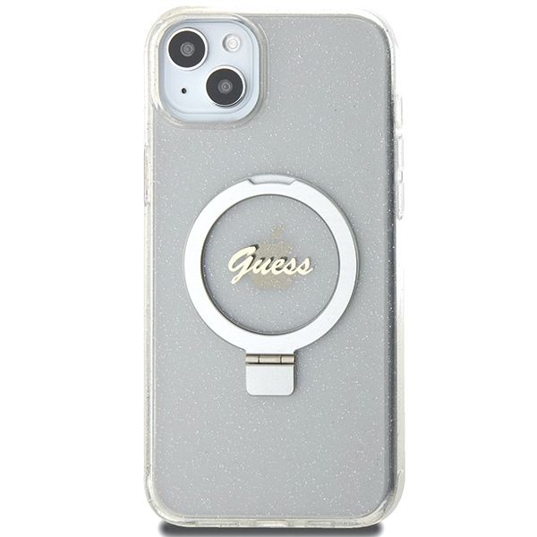 Etui Guess do iPhone 15 Plus, iPhone 14 Plus, Przezroczysty, MagSafe zdjęcie 3
