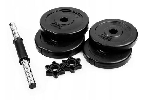 Hantle regulowane hantle bitumiczne 7,5kg ciężarki do ćwiczeń Spokey na Arena.pl