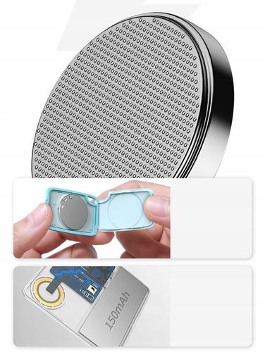 BASEUS MINI LOKALIZATOR BLUETOOTH GPS DO KLUCZY BRELOK DLA DZIECI APLIKACJA na Arena.pl