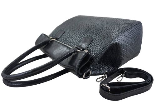 Elegancka torebka do pracy - Czarna na Arena.pl